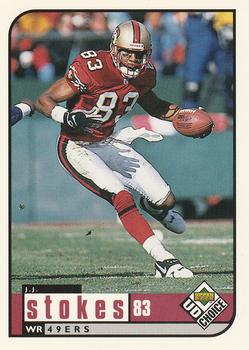 J.J. Stokes San Francisco 49ers 1998 Upper Deck Collector's Choice NFL #165